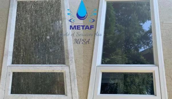 Nettoyage de vitres sans traces réalisé par METAF Propreté à Levallois-Perret